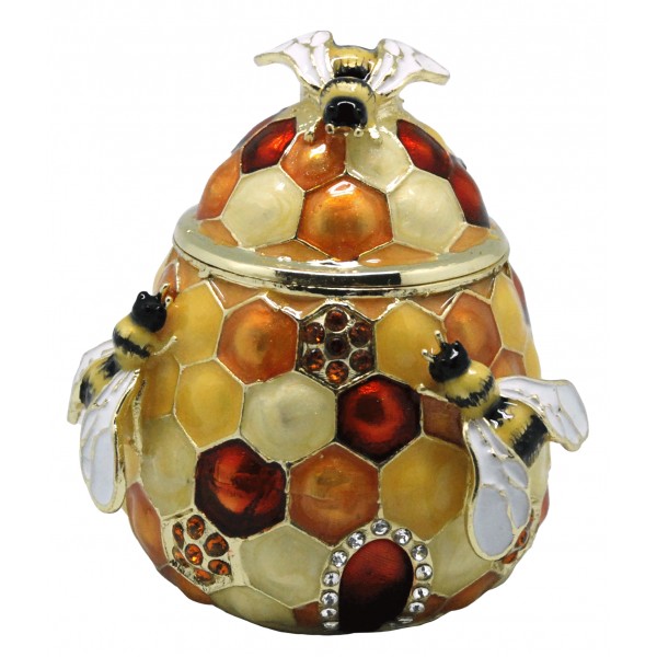 Trinket Box Bee Hive 