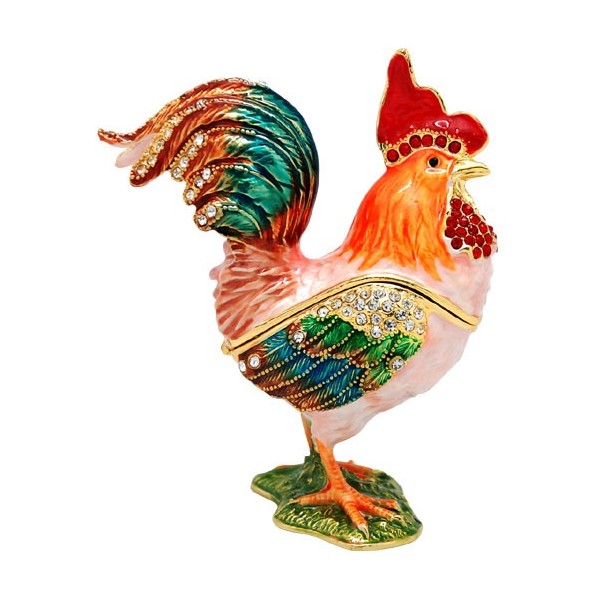 Trinket Box Rooster