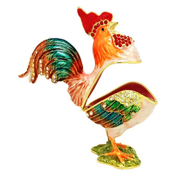 Trinket Box Rooster