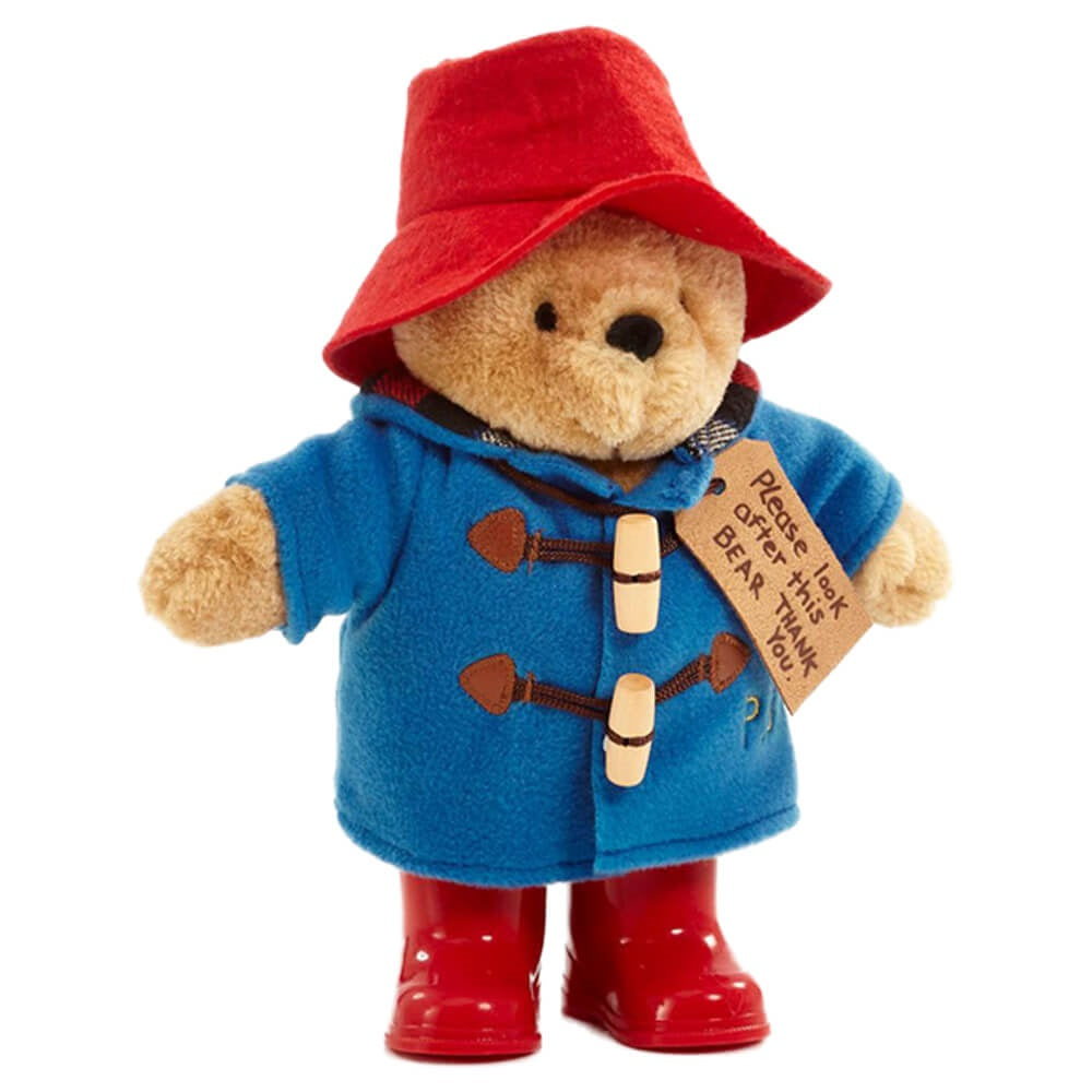 PADDINGTON WITH BOOTS BLUE COAT 22CM SMALL