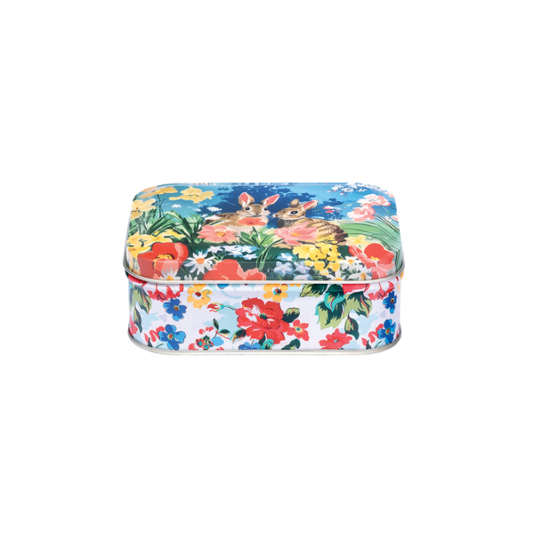 Vintage Easter Small Shallow Rectangle Tin