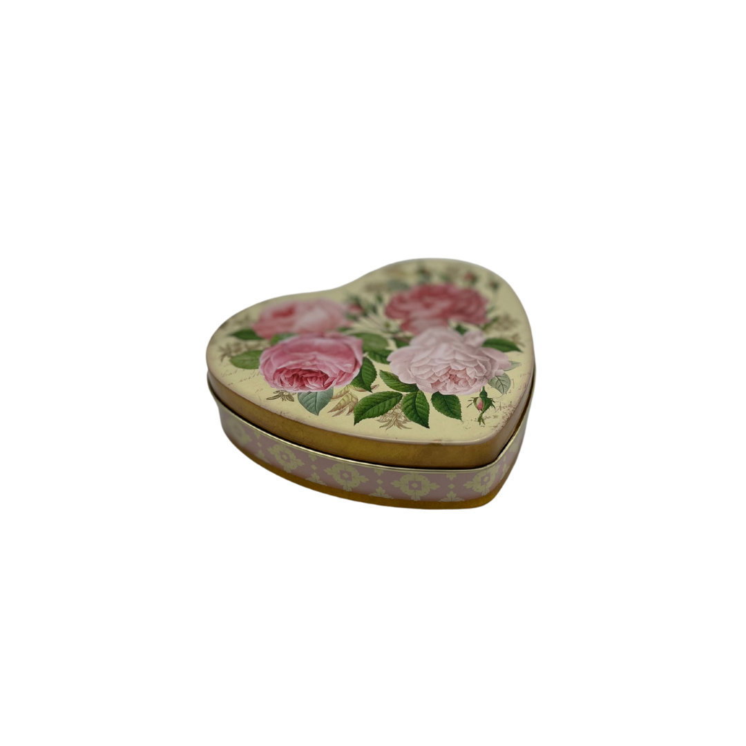 NOSTALGIC ROSES HEART TIN 