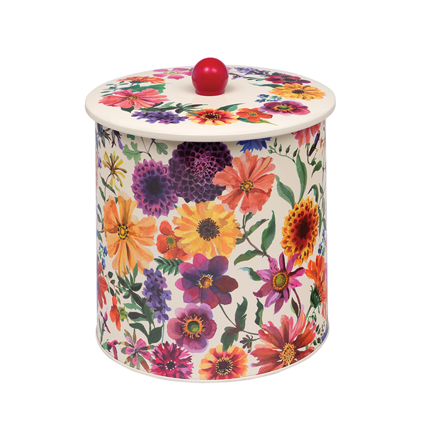 Tin Biscuit Barrel Garden Flowers - Emma Bridgewater