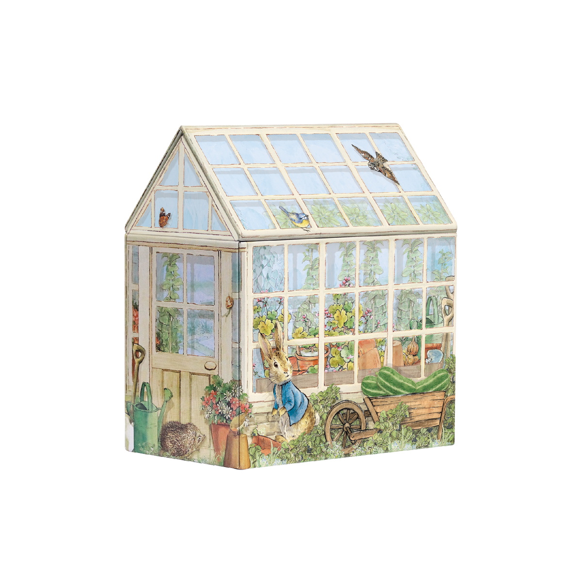 PETER RABBIT GREENHOUSE TIN LARGE