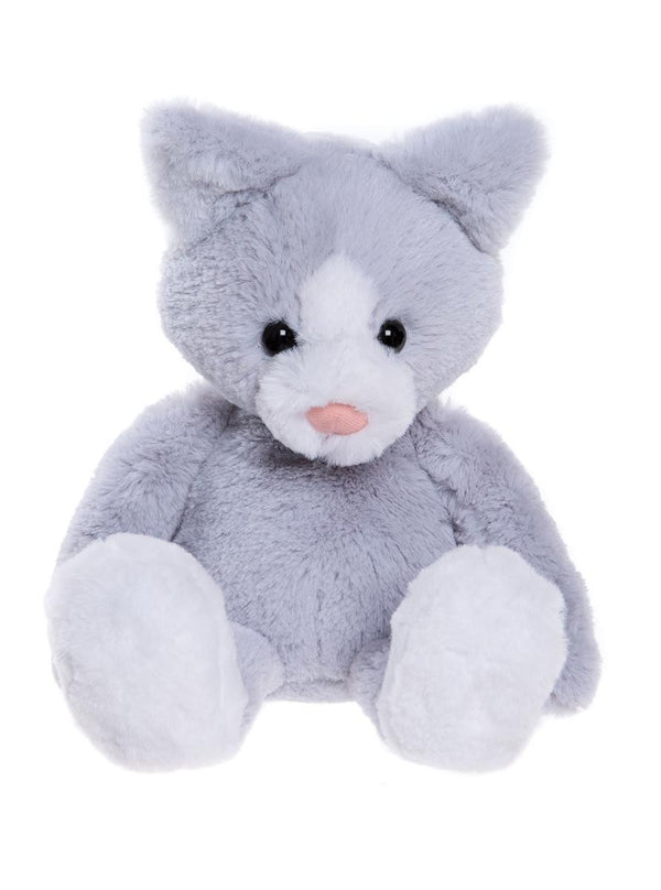 Charlie Bear Bear & Me Puddy Kitten Cloudy Grey Medium