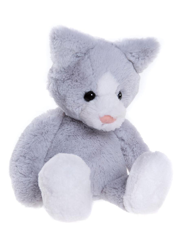 Charlie Bear Bear & Me Puddy Kitten Cloudy Grey Medium