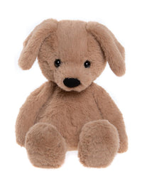 Charlie Bears Bear & Me Ruff Puppy Oatmeal Brown Medium 