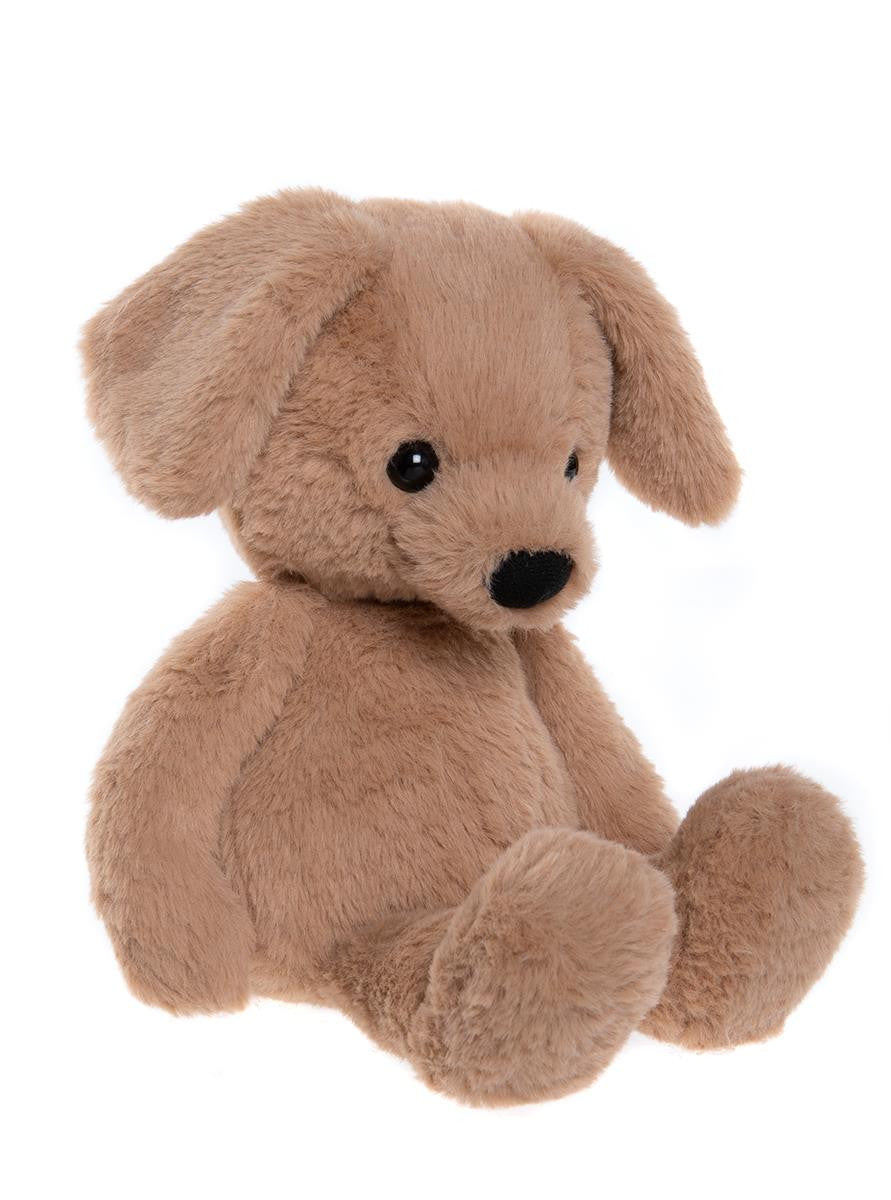 Charlie Bears Bear & Me Ruff Puppy Oatmeal Brown Medium 
