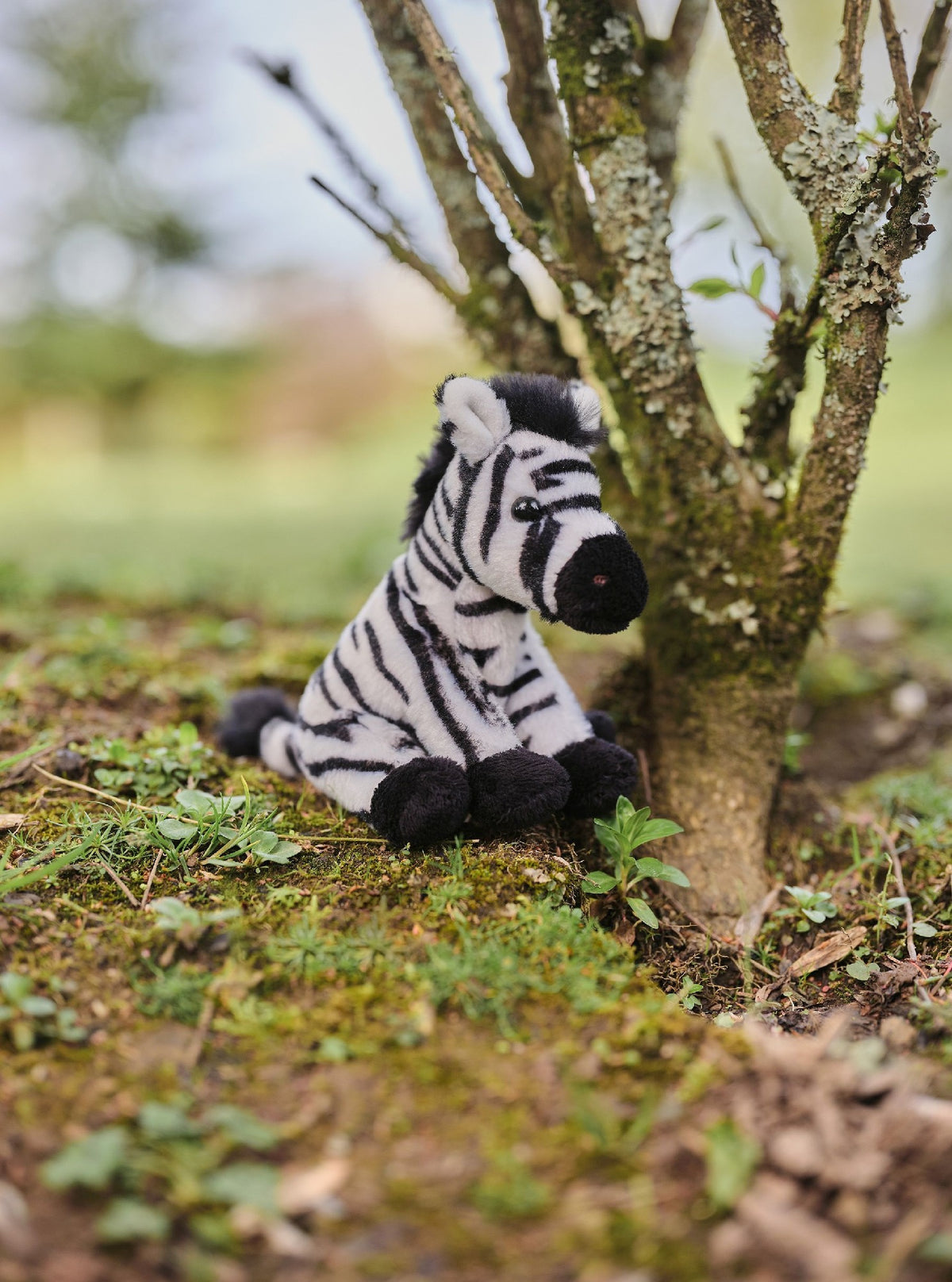 CHARLIE BEARS CUDDLE CUBS ZEBRA