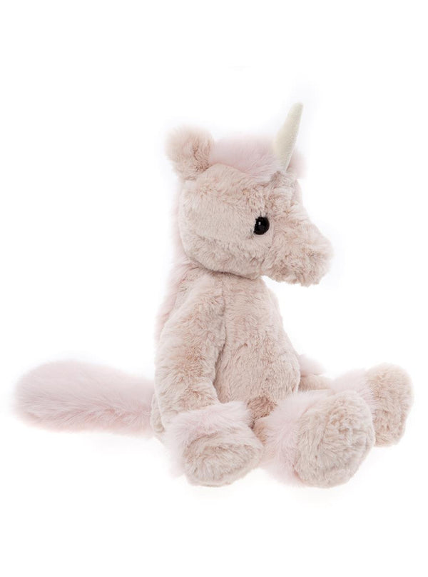 Charlie Bears Bear & Me Star Unicorn Ballet Slipper Pink Medium