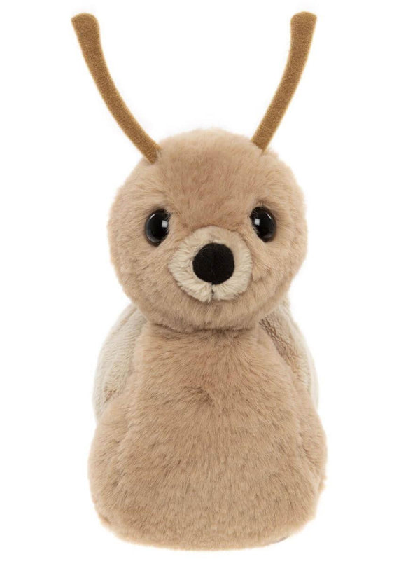 Charlie Bears Bear & Me Saffy Snail Oatmeal Brown Small