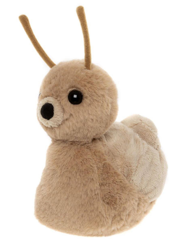 Charlie Bears Bear & Me Saffy Snail Oatmeal Brown Small