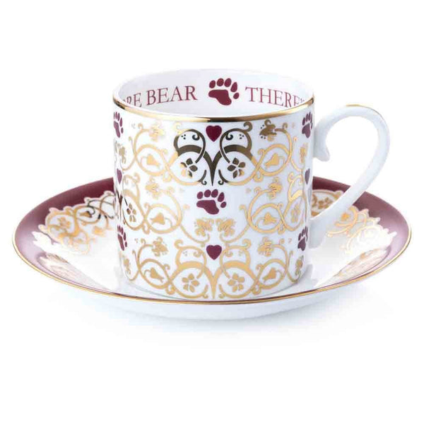 CHARLIE BEAR CUP & SAUCER ALWAYS ROOM FOR ONE MORE BEAR 