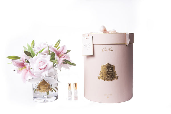 COTE NOIRE LUXURY ROSES & LILIES PINK