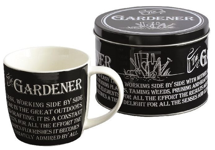 Mug In Tin The Gardener