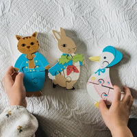 PETER RABBIT WOODEN PUZZLE