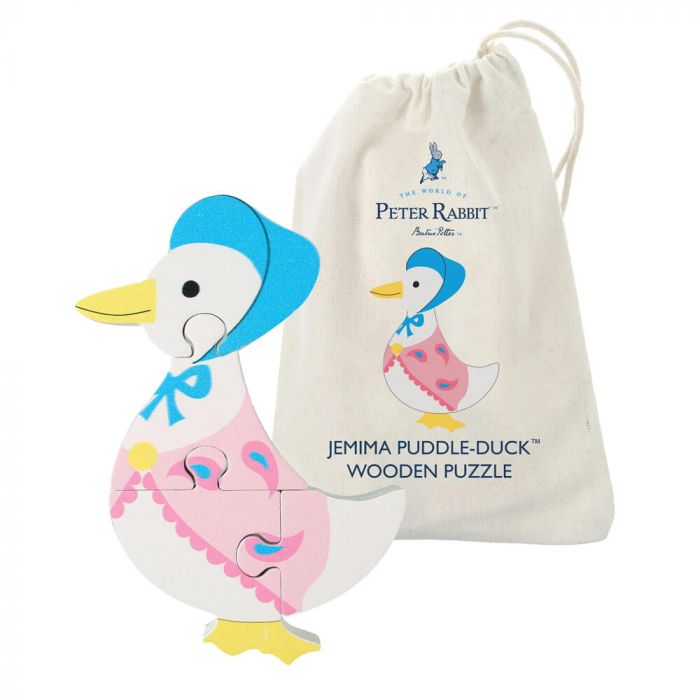 Peter Rabbit Jemima Puddle-duck Wooden Puzzle