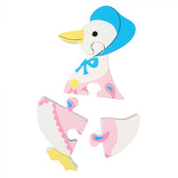 Peter Rabbit Jemima Puddle-duck Wooden Puzzle