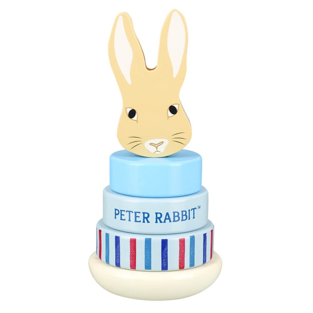 PETER RABBIT WOODEN STACKING RING