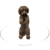 POT BUDDIES ANTIQUE BRONZE COCKAPOO