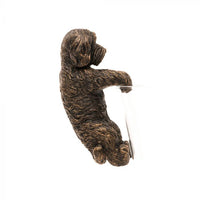 POT BUDDIES ANTIQUE BRONZE COCKAPOO