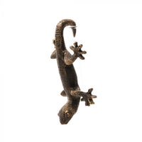 Pot Buddies Antique Bronze Gecko
