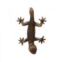 Pot Buddies Antique Bronze Gecko