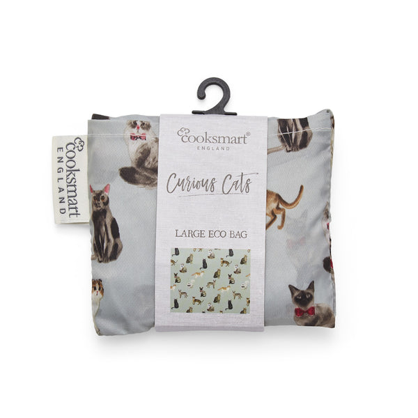 CURIOUS CATS LARGE ECO BAG
