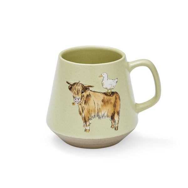 BUTTERCUP FARM MUG ANGUS SPECKLE