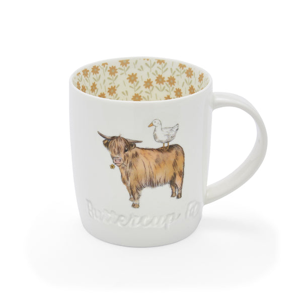 BUTTERCUP FARM MUG BARREL ANGUS