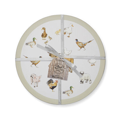 Buttercup Farm Placemats Round Set/4