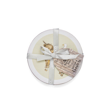 Buttercup Farm Coasters Round Set/4