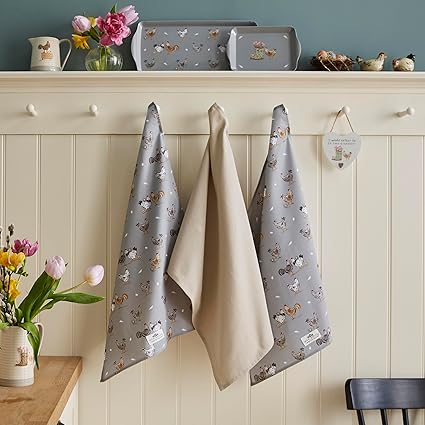 Hen House Lane 3 Pack Tea Towels