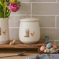 Hen House Lane Canister - Wellies & Hens