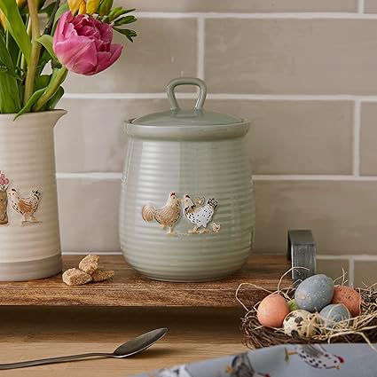 Hen House Lane Canister - Happy Family
