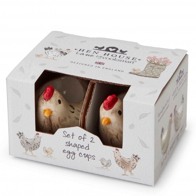 Hen House Lane Set Of 2 Egg Cups