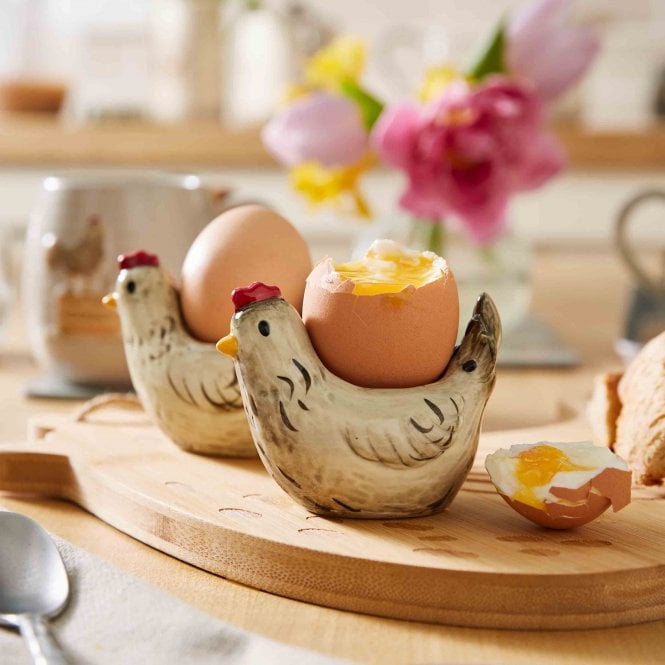 Hen House Lane Set Of 2 Egg Cups