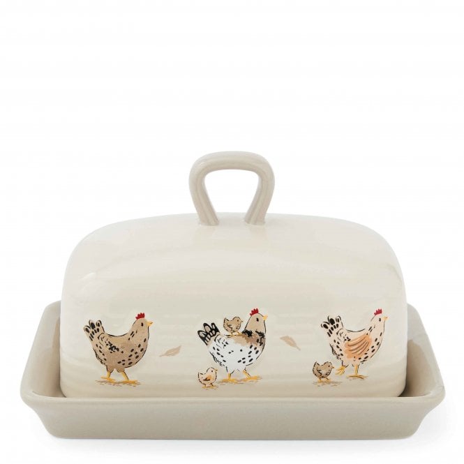 Hen House Lane Butter Dish