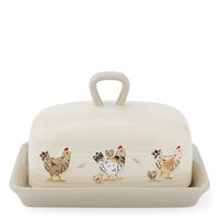 Hen House Lane Butter Dish