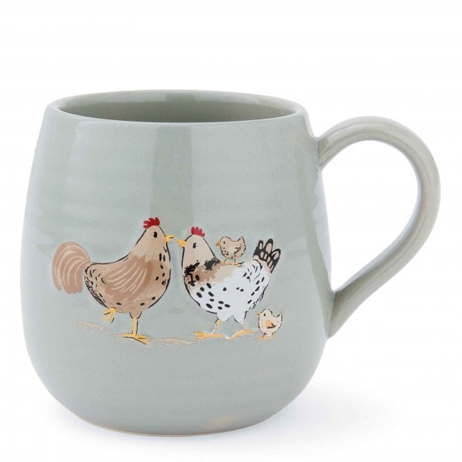 Hen House Lane Belly Mug - Happy Family