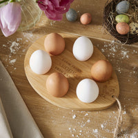 Hen House Lane Bamboo Egg Storage 