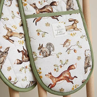 Forest Fable Double Oven Glove