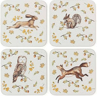 Forest Fable Set Of 4 Coasters