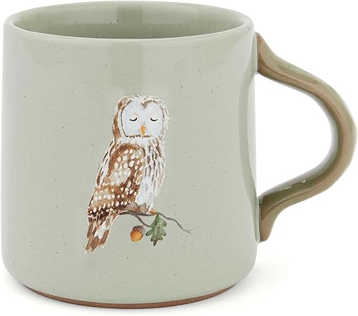 Forest Fable Reverse Conical Mug Owl