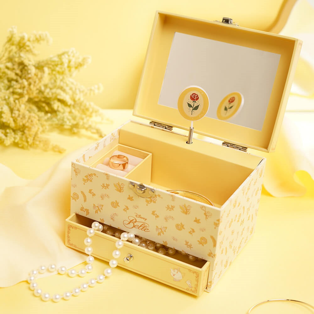 Disney Princess Pastel Musical Jewellery Box - Belle