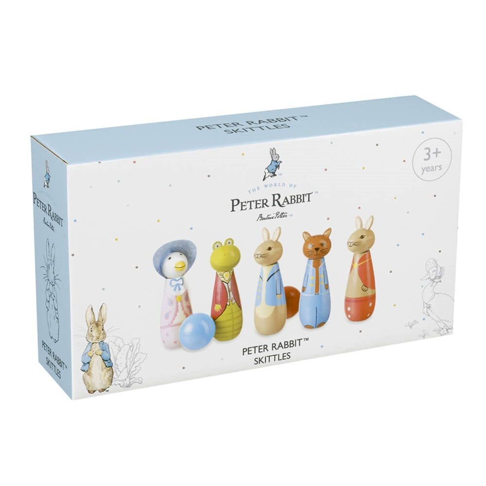 Peter Rabbit Wooden Toy Skittles 