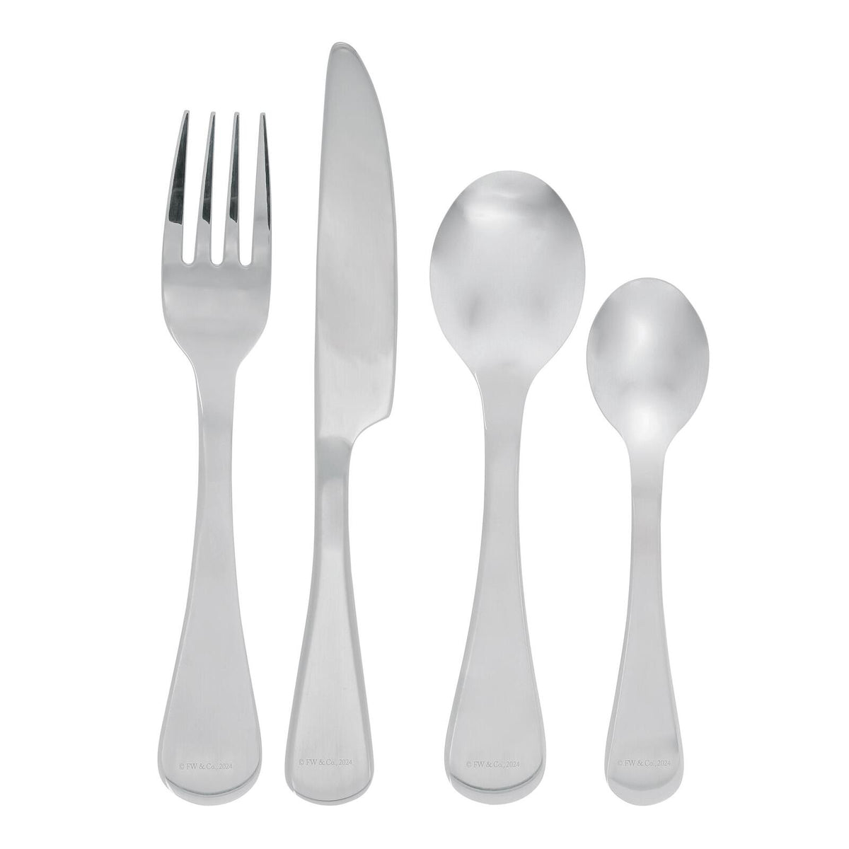 Peter Rabbit Set Of 4 Cutlery - Engraved