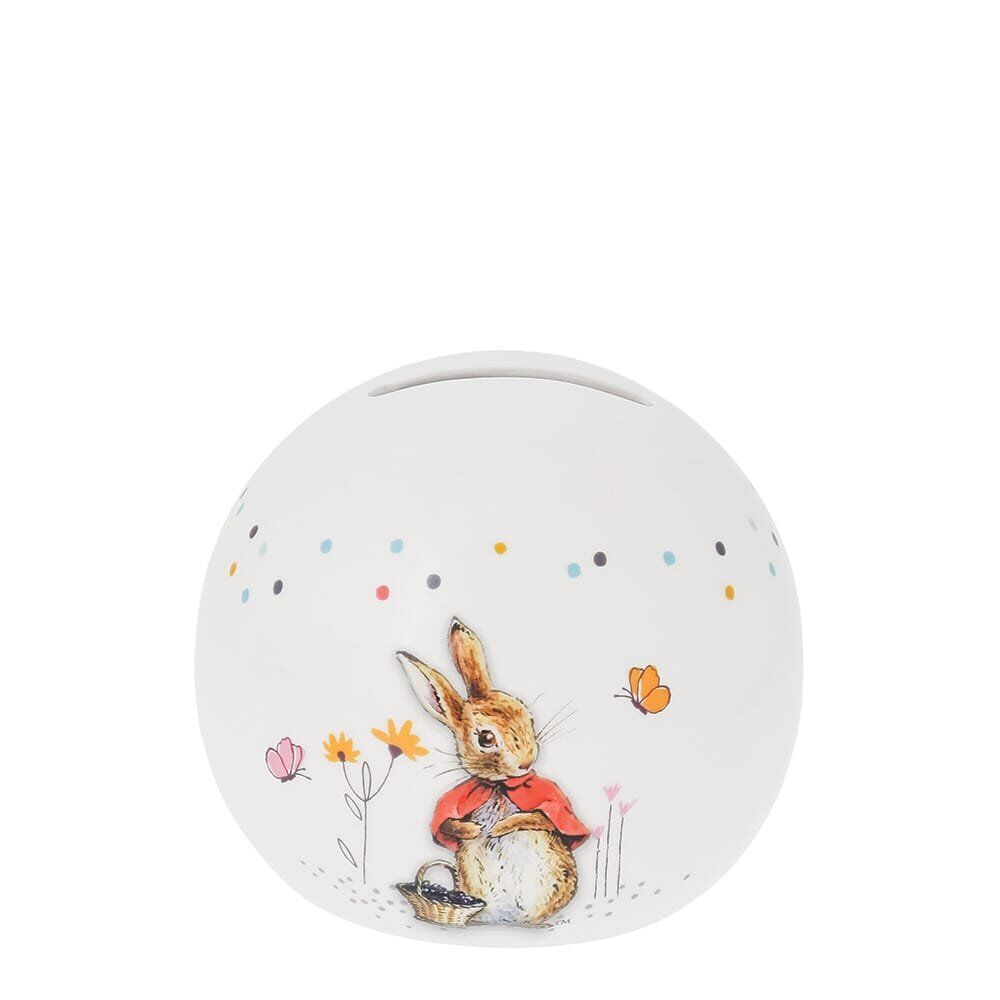 Peter Rabbit Money Box 8cm Flopsy