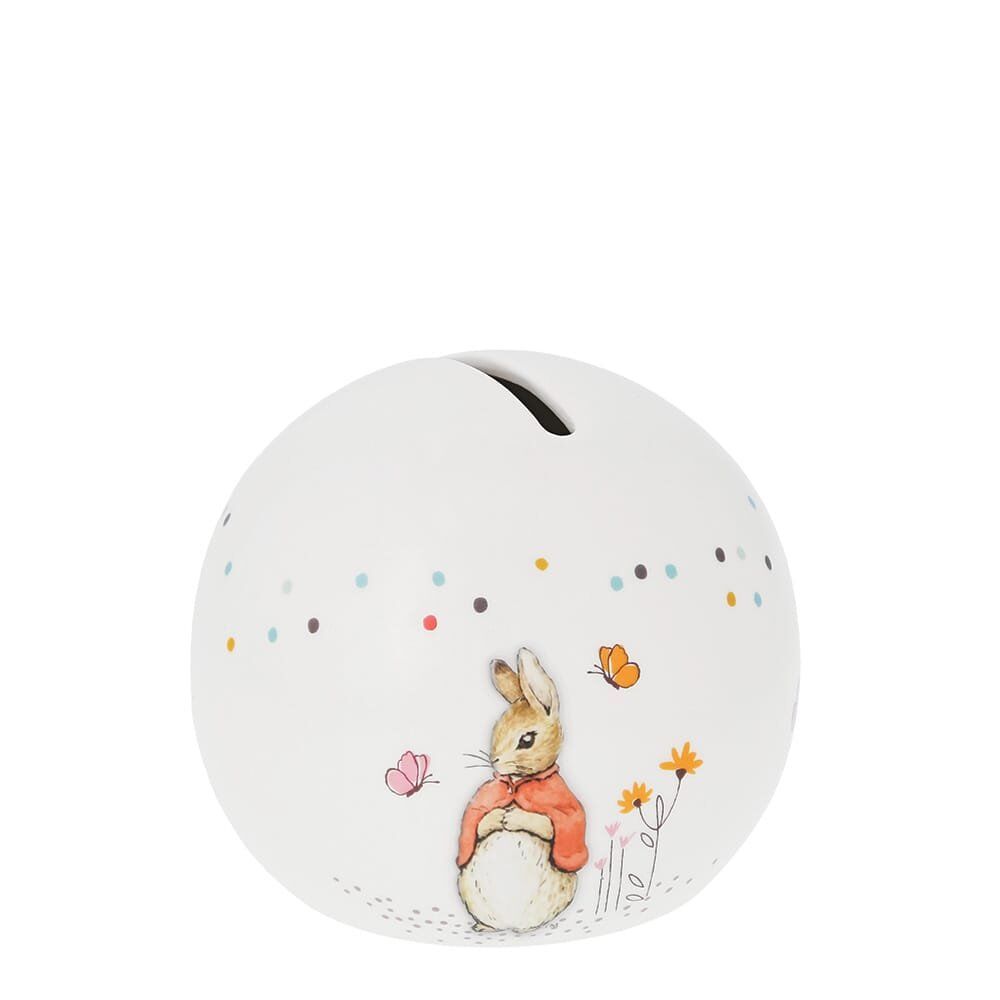 Peter Rabbit Money Box 8cm Flopsy