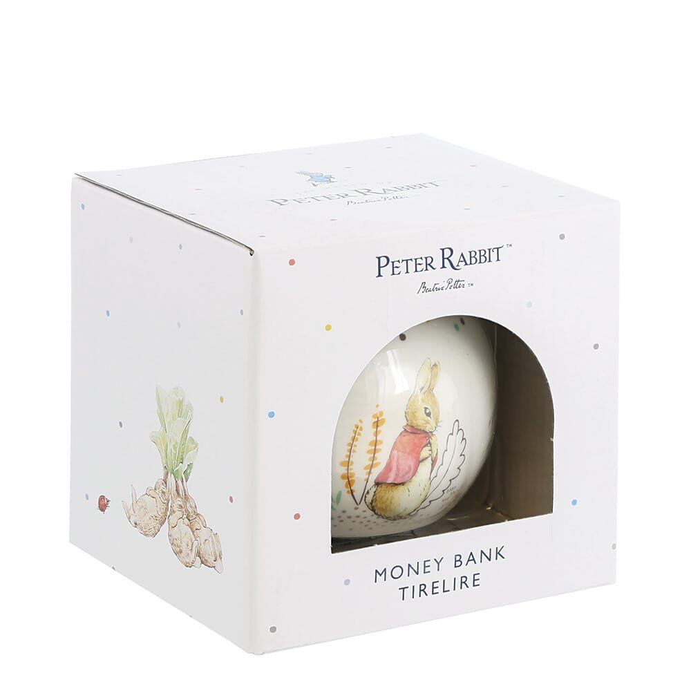 Peter Rabbit Money Box 8cm Flopsy